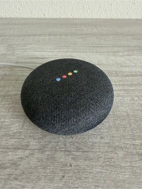 Google Home Mini Smart Speaker Charcoal H0A Google Assistant Tested Works